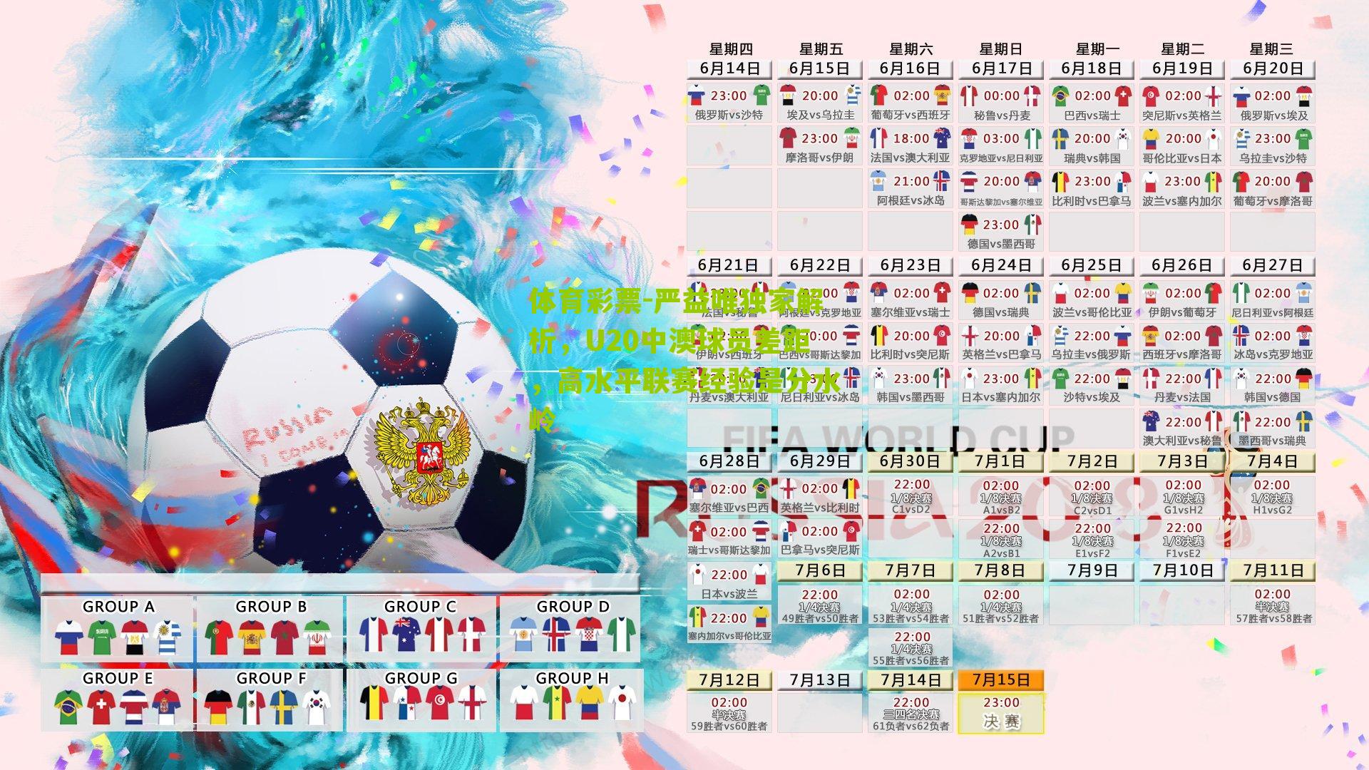 严益唯独家解析,U20中澳球员差距,高水平联赛经验是分水岭